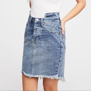 One Teaspoon Size 24 - 2020 High Waist Denim Skirt